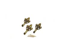 Gancio a giglio oro per quadri (47mm - 3 pezzi)