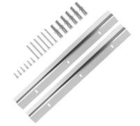 Gancio a Incastro Francese Z per Specchi e Cornici | Ferro Argento, Antiscivolo e Durevole, Uso Domestico e Commerciale, Design Versatile
