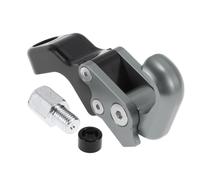 Gancio A Pendere Per Moto Con Maniglia Inclinata E Vite Colore Titanio