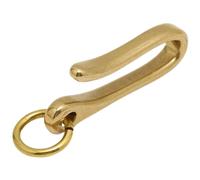 Gancio a U a Base di Rame Massiccio per Progetti Pelletteria Tono Oro Accessorio