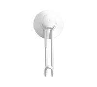 Gancio a ventosa abs Ø 5 cm bianco opaco Bianco opaco