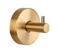 Gancio a ventosa, gancio a ventosa oscillante | Potente gancio in acciaio inox per parete della doccia, gancio decorativo per la casa, per bagno, cucina, soggiorno, facile da usare: adottare adozione