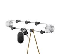 Gancio a ventosa, organizer per asciugamani, chiavi, cappotto, borsa, ombrello, bagno, ingresso, cucina, armadio, corridoio, ufficio, specchio in vetro