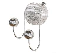 Gancio a ventosa senza perforazione con forte capacità di aspirazione fino a 11,3 kg, per appendere vestiti, asciugamani, chiavi, cappelli su superfici lisce, piastrelle di vetro per l'organizzazione