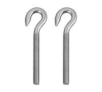 Gancio a vite M12 da 2 pezzi, in acciaio inox, ad alta durezza, resistente alla corrosione, per montaggio a parete, applicazioni leggere, prodotti elettronici, industria chimica,