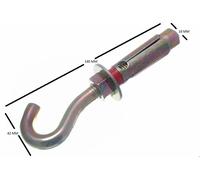 Gancio A Vite Sleeve M12 M14 Con Scudo Di 71Mm Confezione Da 4