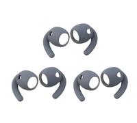 Gancio ad ala in silicone per boccioli 3 auricolari auricolari anti-goccia punta auricolari tappi per le orecchie copertura in silicone per auricolari
