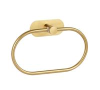 Gancio Ad Anello for Asciugamano In Acciaio Inossidabile Da 1 Pezzo Supporto for Mano Resistente Montato A Parete Alla Corrosione(Gold)