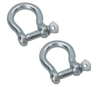 Gancio ad arco zincato da 20 mm singolo grillo collegamento posate barca yacht