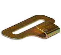 Gancio Ad Una Feritoria Per Rulli, Ricambio per Tapparella Finestra, Confezione da 6 pezzi