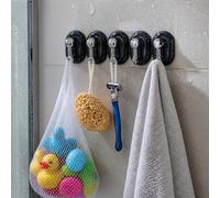 Gancio Adesivo Impermeabile Bagno, senza forare, per piastrelle