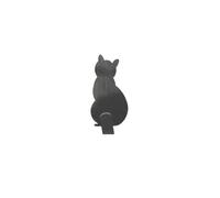 Gancio adesivo in acciaio gatto finitura cromata 2,5 x 5,5 cm Cromato