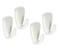 Gancio Adesivo Piccolo in Plastica PZ.4 Presto 2 CMX3 Tescoma 6 Pezzi