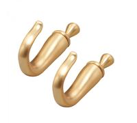 Gancio adesivo salvaspazio per peperoni per ingresso camera da letto, versatile soluzione per appendere abiti, verde rosso, rame spazzolato