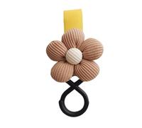 Gancio alla moda con stampa floreale girevole e pratico per passeggino, per shopping, passeggiate e viaggi