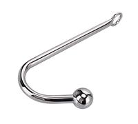 Gancio anale Giocattoli anali in acciaio inox Perline anali BDSM Buttplug Gancio Giocattoli sessuali Palla anale Giochi sessuali Giocattolo fetish unisex per coppie di amanti