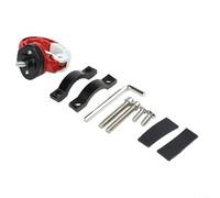 Gancio anteriore per accessori per scooter Xiaomi For M365 Pro con capacità di sospensione a doppio livello per ciclisti urbani che necessitano di spazio extra (rosso)