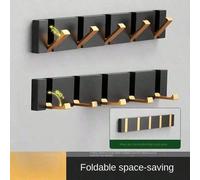 Gancio appendi abiti nero e oro forato invisibile, appendiabiti da ingresso, portabiti da parete, gancio per porta del bagno Gancio Black Gold 1,Gancio Black Gold 2,Black Gold 3 ganci,Black Gold 4 gan