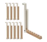 Gancio appendiabiti pieghevole in nero Appendino salvaspazio 6 ganci 150 g