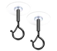 Gancio Appiccicoso - Ganci Adesivi | Ganci A Soffitto Per Piante Sospese | Nessun Gancio Di Blocco Di Sicurezza Per Trapano | Murale Multifunzionale Per Banner, Campanelli A, Palloncini E