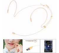 Gancio auricolare wireless audio professionale connettore XLR leggero cover micr