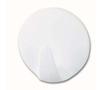 Gancio autoadesivo tondo Small Tesa Powerstrips® Ø 41 mm bianco Bianco