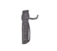 Gancio bici muro da ruota con piastra max. 25 kg Nero