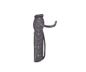 Gancio bici muro da ruota con piastra max. 25 kg Nero