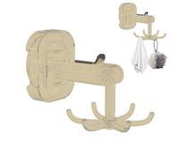 Gancio con sei artigli, gancio girevole per utensili | Gancio a girevole a 360 gradi con 6 artigli - Porta bagno, organizer per doccia per cucina, bagno, armadio, asciugamani, ganci per