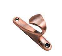 Gancio con viti in lega di zinco, ganci da parete, appendiabiti for veranda, armadio, appendiabiti, portaoggetti for asciugamano e cappotto, 1 pezzo(Silver)