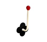 Gancio creativo da parete con motivo dopamina per elastici e fasce per capelli, organizer in plastica con facile installazione, ganci in plastica per accessori per capelli