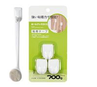 Gancio da bagno per doccia - Appendiabiti mini ganci senza foratura per bagno | Ganci adesivi, nessun danno a parete, porta, vetro, metallo, per occhiali da sole, pantaloni, cappello, cravatta