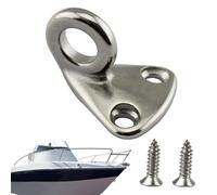 Gancio da parete a forma di nave - Gancio pesante a molla in acciaio inossidabile 316 | hardware per marine
