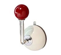 Gancio da parete girevole Gancio impermeabile rimovibile per affittuari cucina bagno armadio soluzione organizzativa antiruggine adesivo guardaroba tira