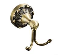 Gancio da parete in ottone in stile europeo, include viti per il montaggio, progettato per una funzionalità di lunga durata in cucina, camera da letto e soggiorno