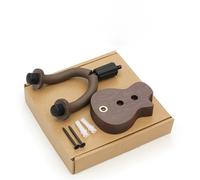 Gancio Da Parete Per Chitarra Supporto Per Violino 4/4 In Legno Accessori Accessori Per Violino(Dark brown 3)