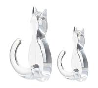 Gancio da parete per gatti, per cappotto, asciugamani, da cucina, forte e gatto, gancio adesivo, da parete dietro il mantello della porta e gancio per cappello, per giacca, cappotto, asciugamani