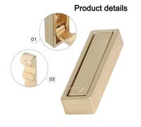 Gancio da parete pieghevole moderno design in lega di zinco per uso domestico e