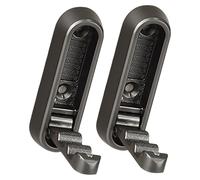 Gancio da parete pieghevole salvaspazio multiuso in metallo per bagno, tenuta sicura per asciugamani e borse, gancio da parete pieghevole