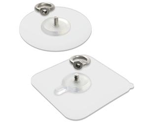 Gancio da soffitto - Pack - Colla - Gancio Utility - Supporto per lanterna | Design robusto da appendere per interni ed esterni, utile opzione per porta a soffitto - Pratico organizer multiuso