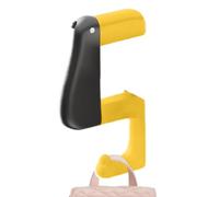 Gancio da tavolo a forma di - Design, supporto per sacchetto per la scrivania, nessun gancio per borse per animali da perforazione | Sotto supporto per cuffie per morsetti per scrivania