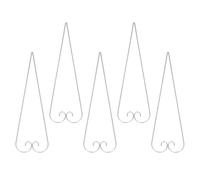 Gancio Decorativo 20 Pezzi da Giardino in Ferro | Stile Elegante e Design Unico, Resistente alle Intemperie, Installazione Facile, per Casa e Spazi Verdi Pubblici
