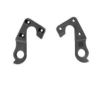 Gancio del deragliatore adattabile cavo alluminio Marwi Ktm/Fuji/Ghost/Litespeed/Stevens Nero