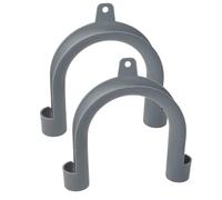 Gancio Del Tubo Di Scarico Della Rondella - Semplici Supporti Per Tubi A Fessura Flessibile | Sink Srain Holder Con Foro Di Montaggio | Accessori Per Lavanderia E Lavatrice Per Il Bagno Per L'organizz