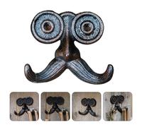 Gancio Della Barba Da Parete Rustico Per Cappotto Che Guarda Baffi