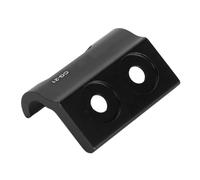 Gancio Deragliatore Bici Staffa Deragliatore Anteriore per Bicicletta in Lega di Alluminio Adattatore di Montaggio Deragliatore MTB Sostitutivo per Bicicletta da Strada(Nero)