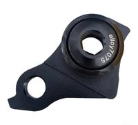 Gancio Deragliatore Posteriore CNC per Trek per sram Gancio Deragliatore | Lega alluminio 7075, leggero e , compatibilità per udh, finitura nera opaca, ideale per trekking