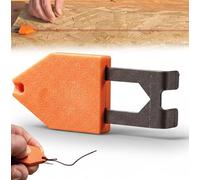 Gancio di Ancoraggio in Corda, Strumento Portatile per Linee di Gesso, Ancoraggio Facile in Corda, Gancio Finale Unico e Innovativo, Utensili per Carpenteria per Ristrutturazioni Domestiche