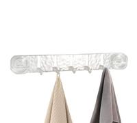 Gancio di aspirazione - Gancio di fissaggio subappaltatore | Crusher asciugamano da bagno | Ganci a per doccia | Nessun supporto per asciugamano rotante per perforazione | Backup cro