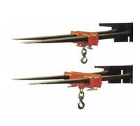 Gancio di carico per forche carrello elevatore Kg.5000 per sollevare e movimenta